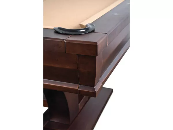 The Hamilton Dining Billiards Table Top Corner View